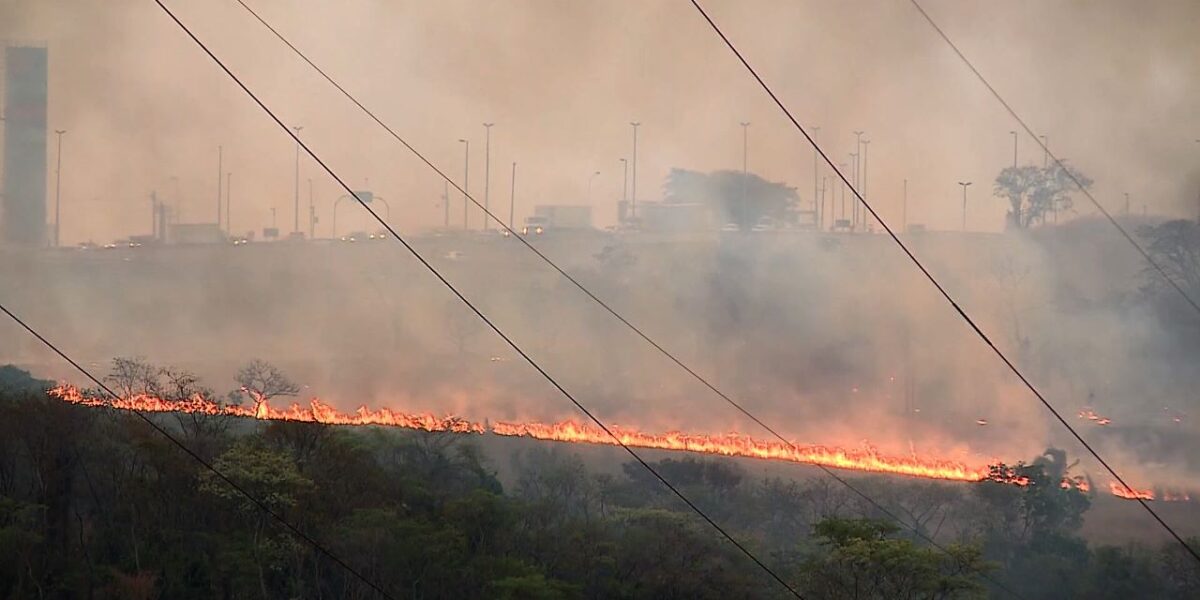 Risco de incêndios aumenta com o avanço da estiagem