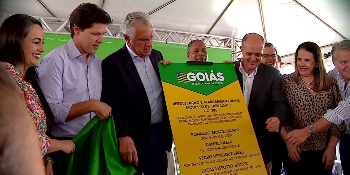 Governo entrega obras em Itumbiara