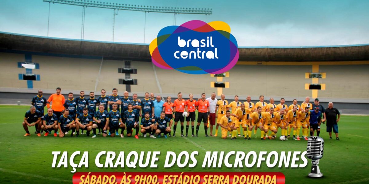 TV Brasil Central vai transmitir os jogos de confraternização dos cronistas esportivos
