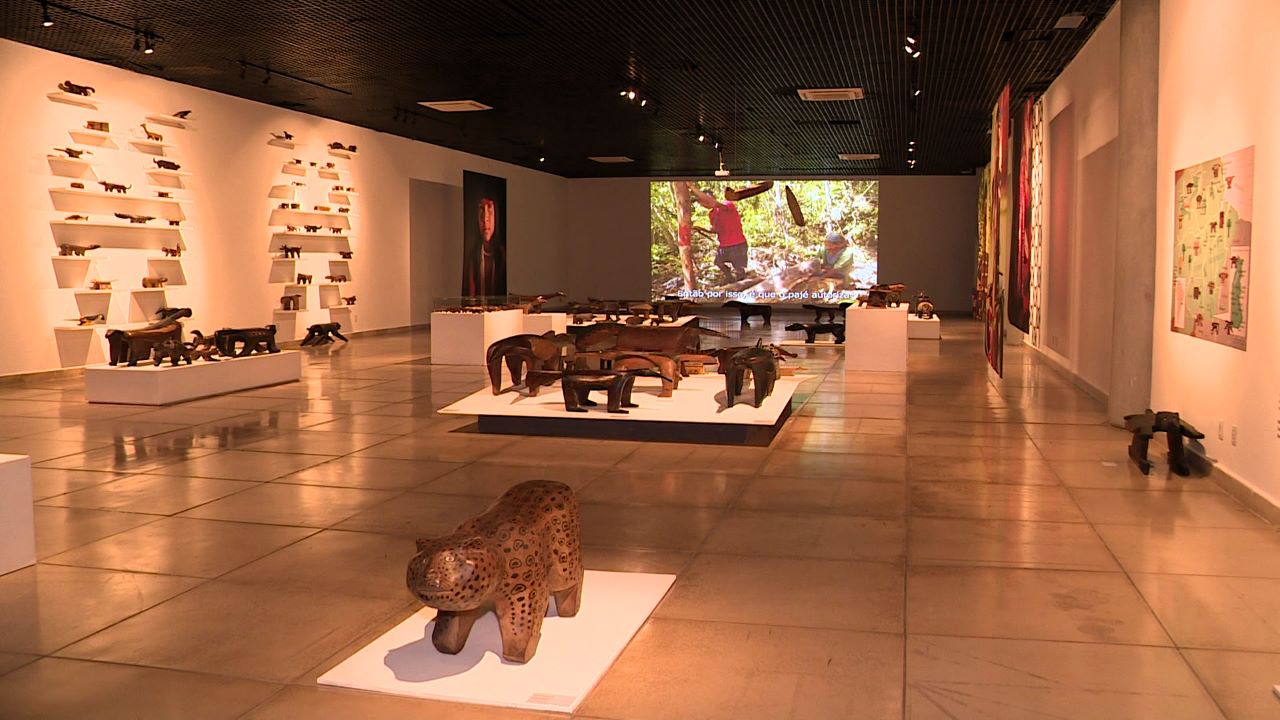 Vila Cultural Cora Coralina recebe mostra de arte indígena