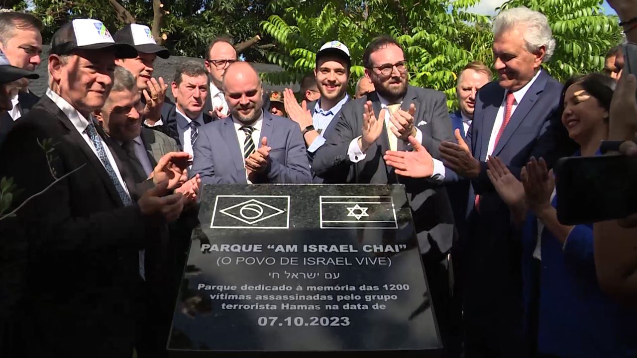 Governo de Goiás inaugura parque em homenagem ao povo judeu
