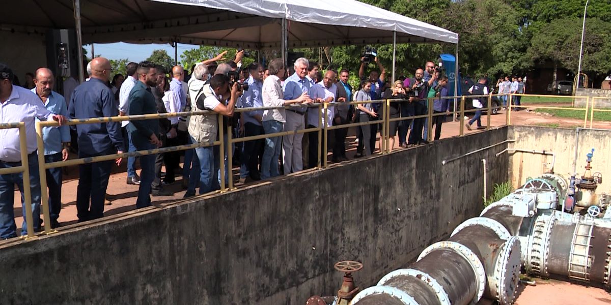 Governo de Goiás lança obras de ampliação do sistema de abastecimento