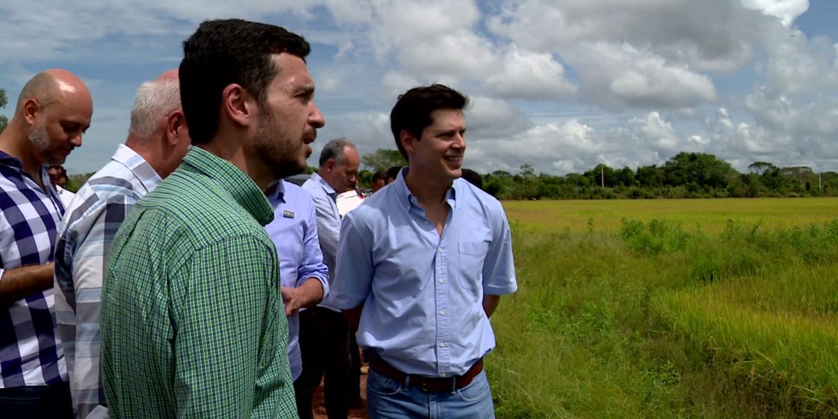 Daniel Vilela destaca potencial da produção de arroz no vale do Araguaia