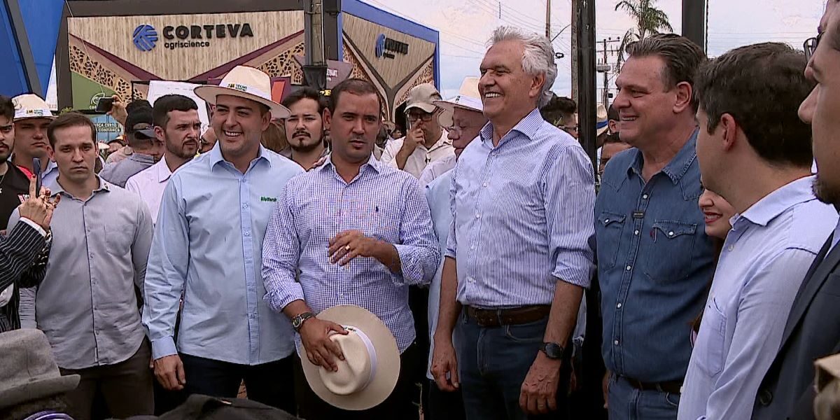 Na abertura da Tecnoshow, Caiado destaca investimentos em infraestrutura