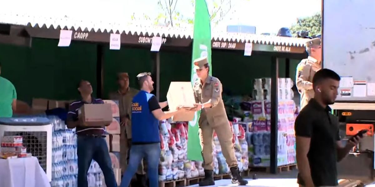 Caiado anuncia ampliação de donativos ao Rio Grande do Sul