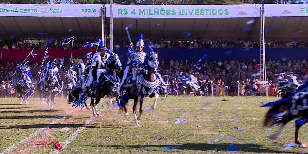 Em Pirenópolis, Caiado reafirma apoio ao Circuito das Cavalhadas