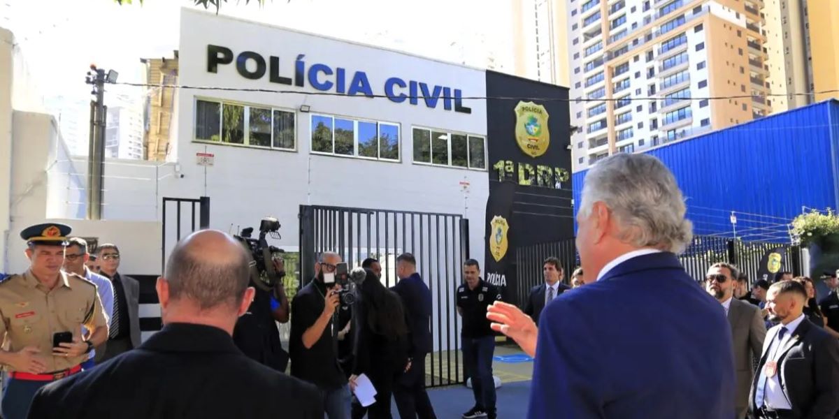 Goiás melhora a segurança com nova sede da 1ª Delegacia Regional da PC