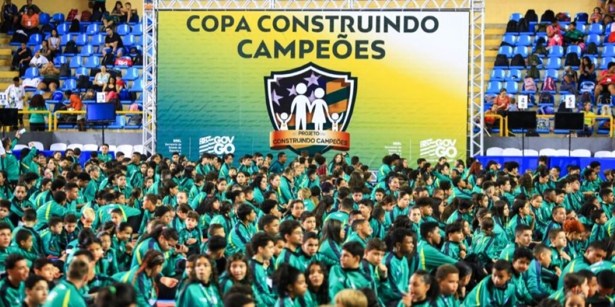 3ª Copa Construindo Campeões reuniu 5 mil alunos em Goiânia