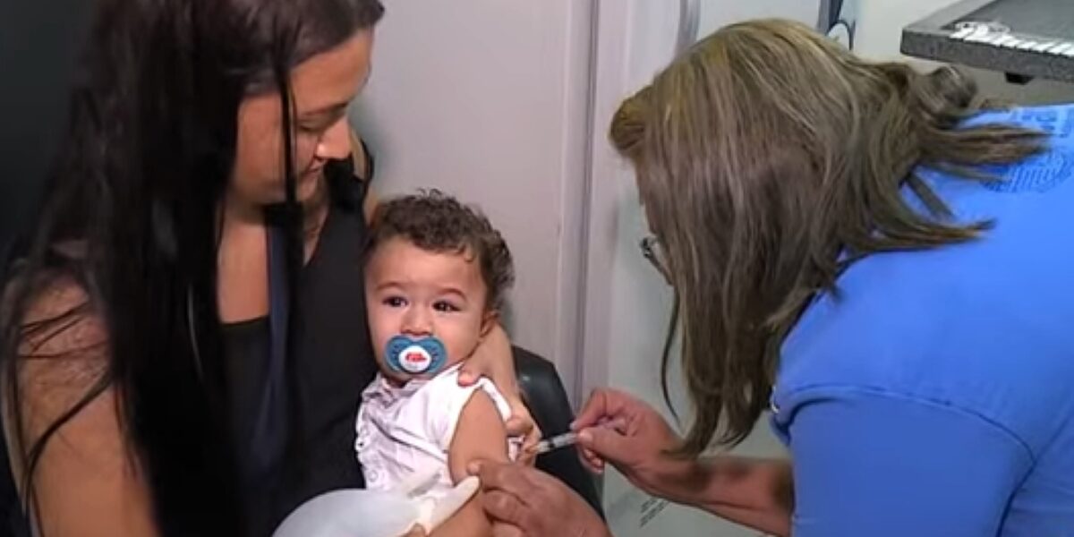 Imuniza Goiás identifica crianças de até dois anos não vacinadas