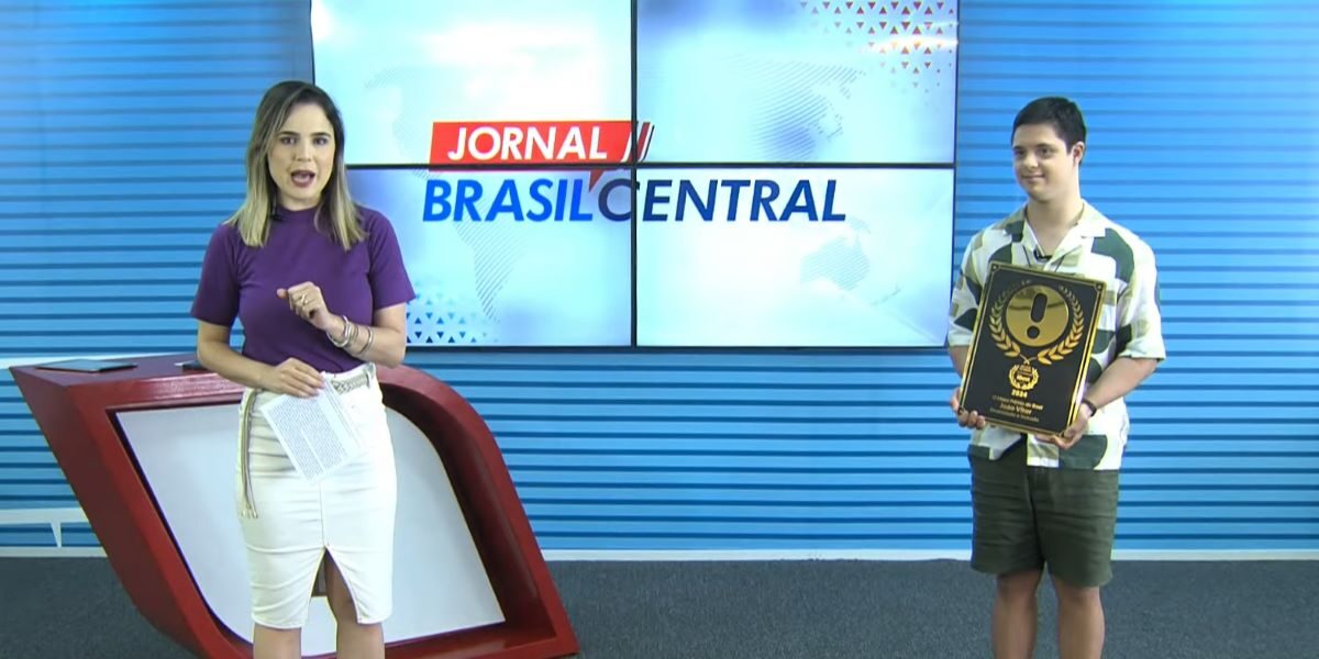 Influenciador goiano ganha prêmio Ibest de Inclusão