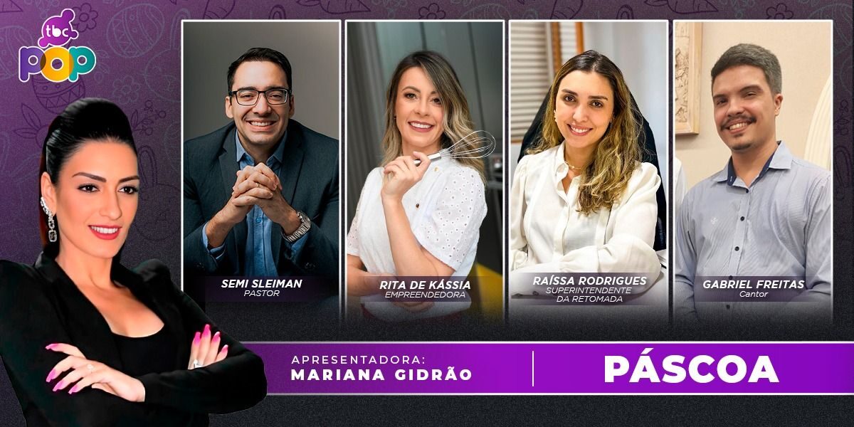 TBC Pop fala sobre renovação, fé e recomeço na Páscoa