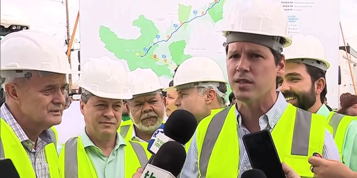 Daniel Vilela participa em Rio Verde de evento que marca início das obras de melhorias das BR-060 e 452