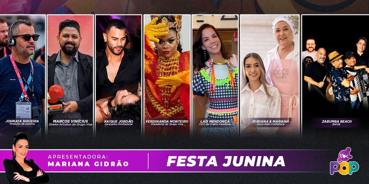 Festa Junina é Pop e tudo de bom