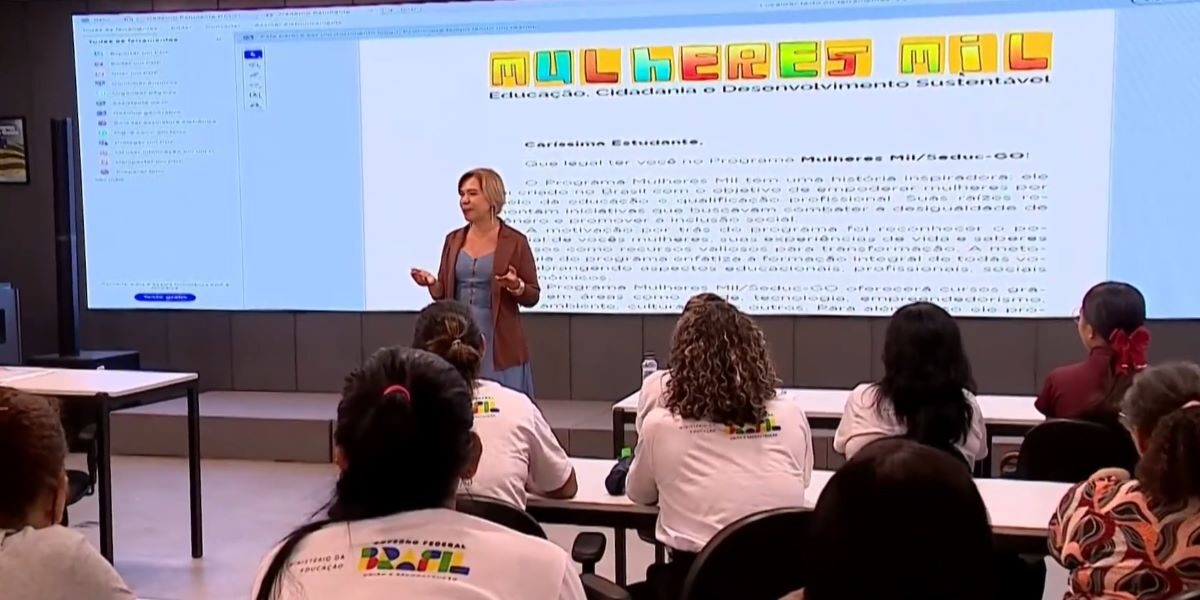 Programa Mulheres Mil capacita goianas em situação de vulnerabilidade