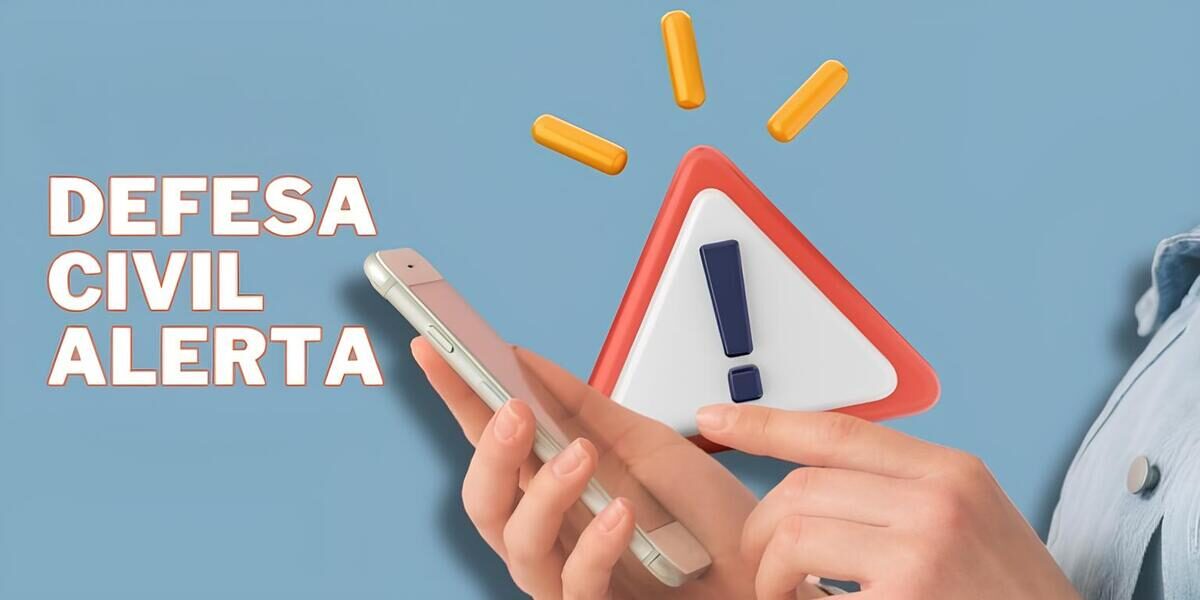 Defesa Civil inicia teste para alertar sobre catástrofes climáticas em Goiás