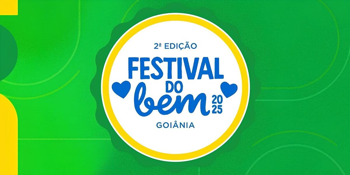 Festival do Bem marca comemorações do aniversário de Goiânia