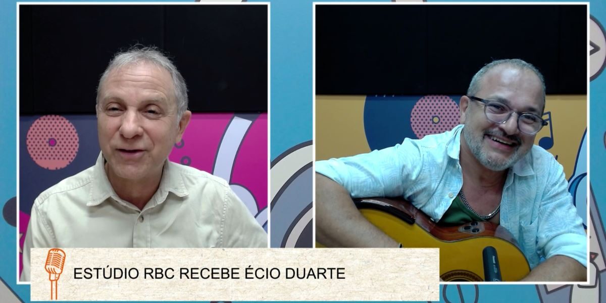 Ecio Duarte é o convidado do Estúdio RBC na segunda-feira (24)