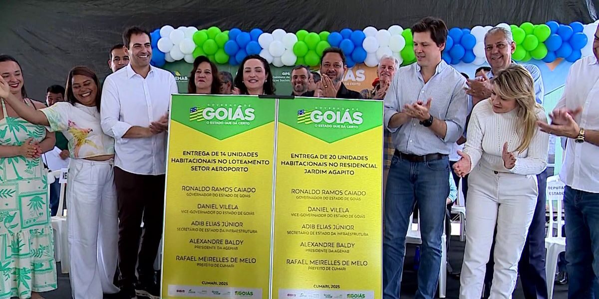 Famílias de Cumari e Goiandira são beneficiadas com casas a custo zero
