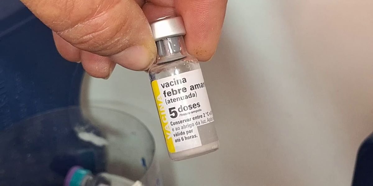 Saúde alerta para vacinação contra febre amarela antes de viagens