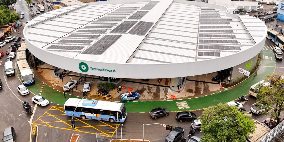 Estado entrega reforma do Terminal Praça A e frota de ônibus elétricos
