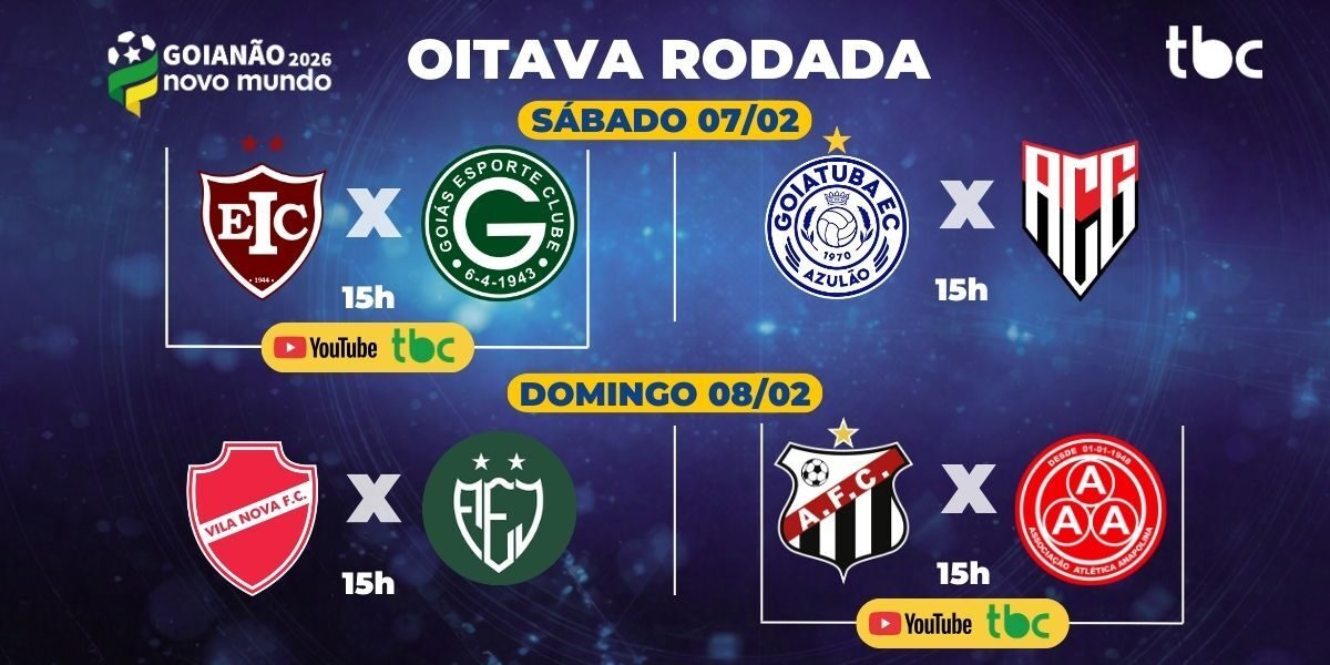 TBC exibe quatro jogos da rodada decisiva do Goianão