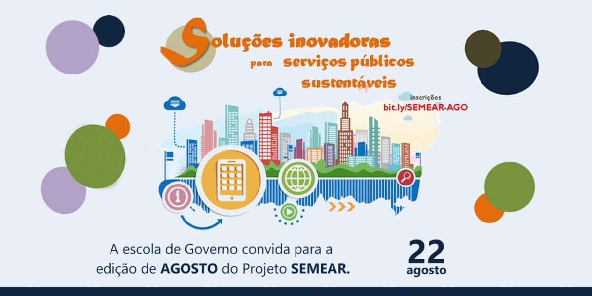 Projeto Semear discute soluções sustentáveis para os serviços públicos