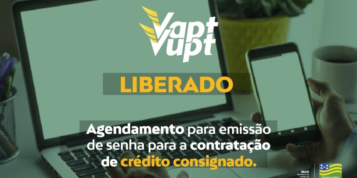 Governo de Goiás libera senha para realização de empréstimo consignado