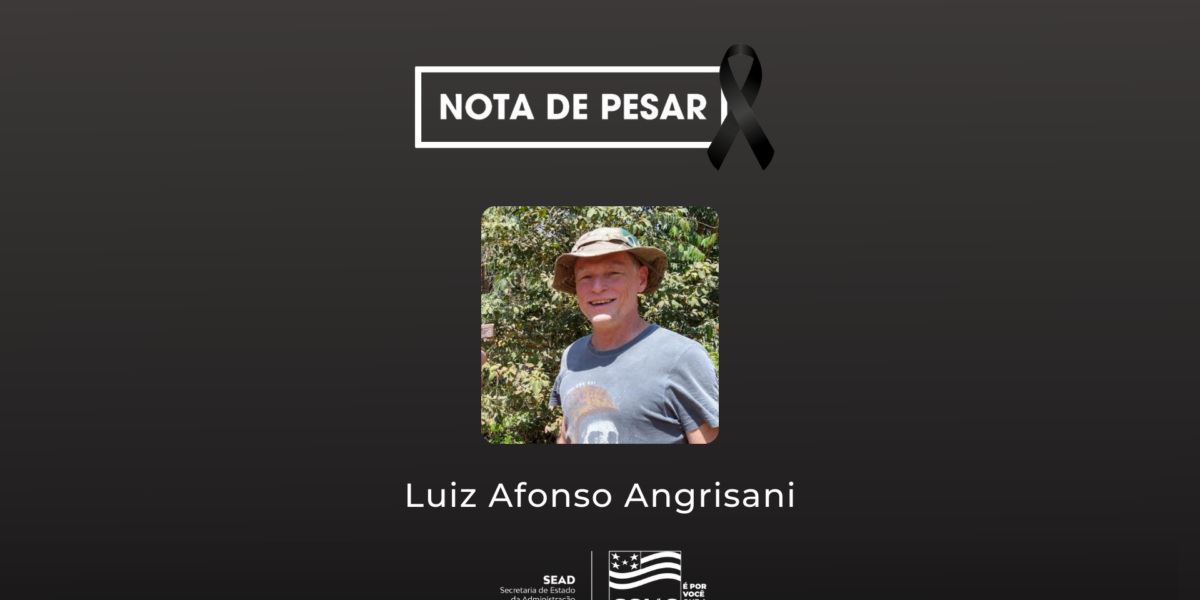 Nota de pesar – Luiz Afonso Angrisani