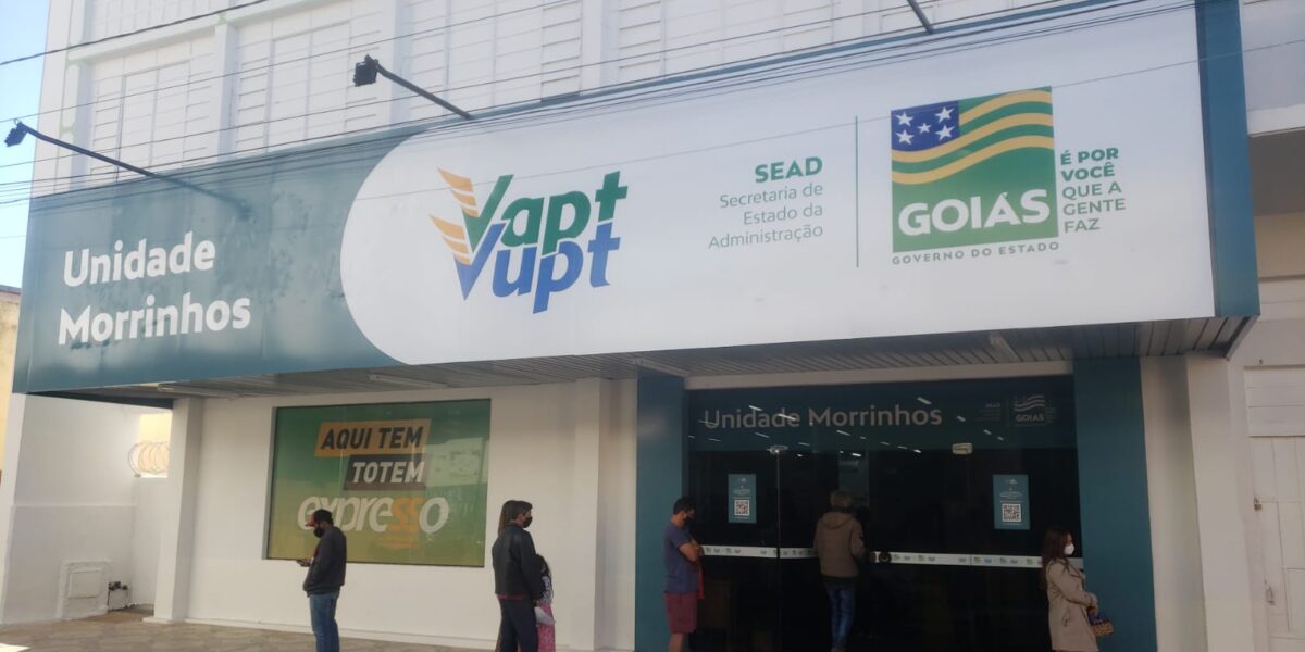 Governo de Goiás entrega  revitalização da unidade Vapt Vupt de Morrinhos na próxima quarta-feira (21/07)