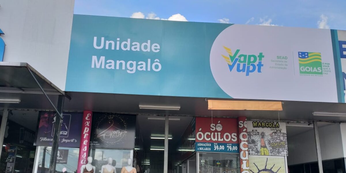Vapt Vupt Mangalô realiza emissão de identidade nos moldes do Mutirão Iris Rezende até fim desta semana