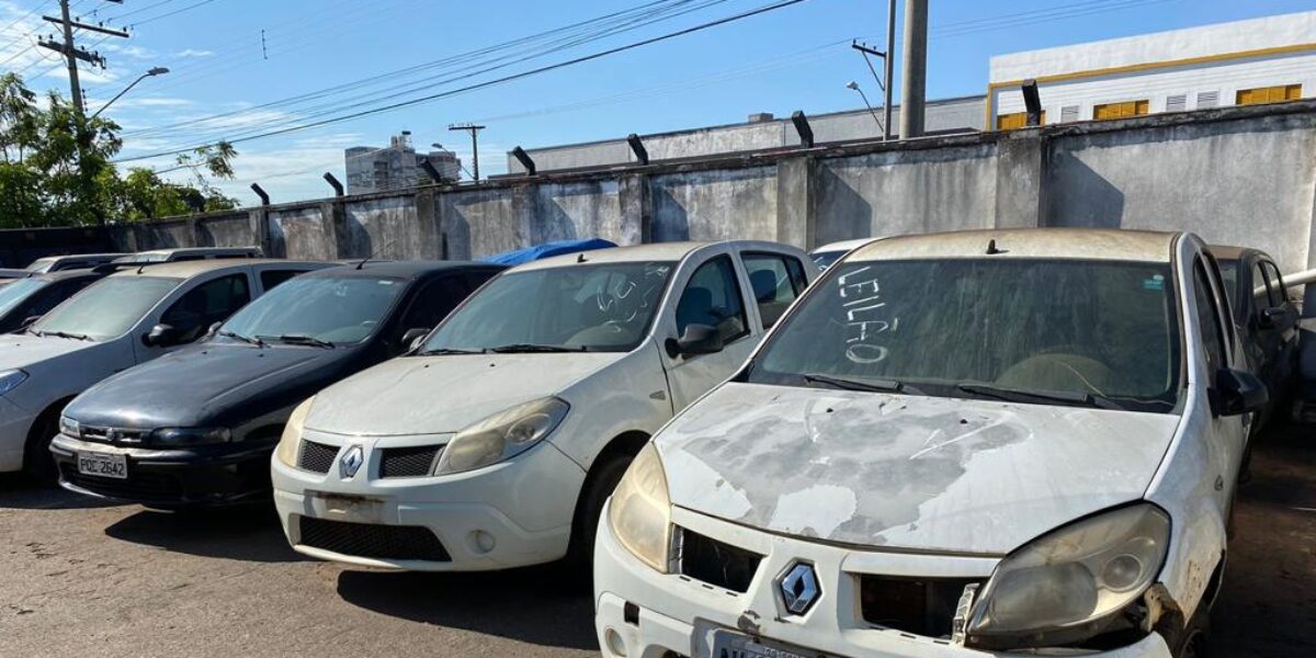 Governo de Goiás arrecada R$ 4,3 milhões com leilões de veículos em desuso