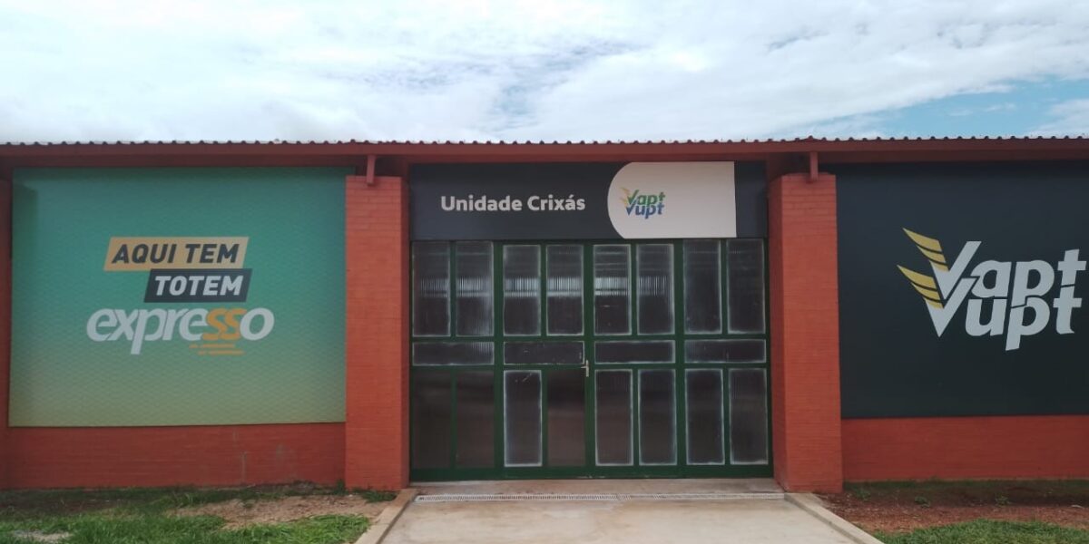 Governo de Goiás inaugura unidade do Vapt Vupt em Crixás nesta sexta-feira