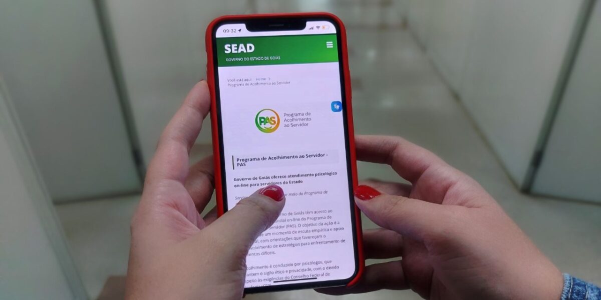 Programa de Acolhimento ao Servidor (PAS) do Governo de Goiás chega a 1.250 atendimentos