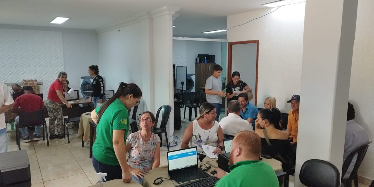 Goiás Social leva mais de 25 mil atendimentos do Vapt Vupt para o interior do Estado em 2023