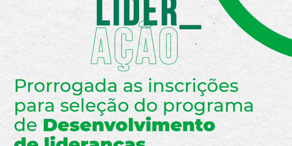 Governo de Goiás prorroga inscrições para seleção do programa de desenvolvimento de lideranças