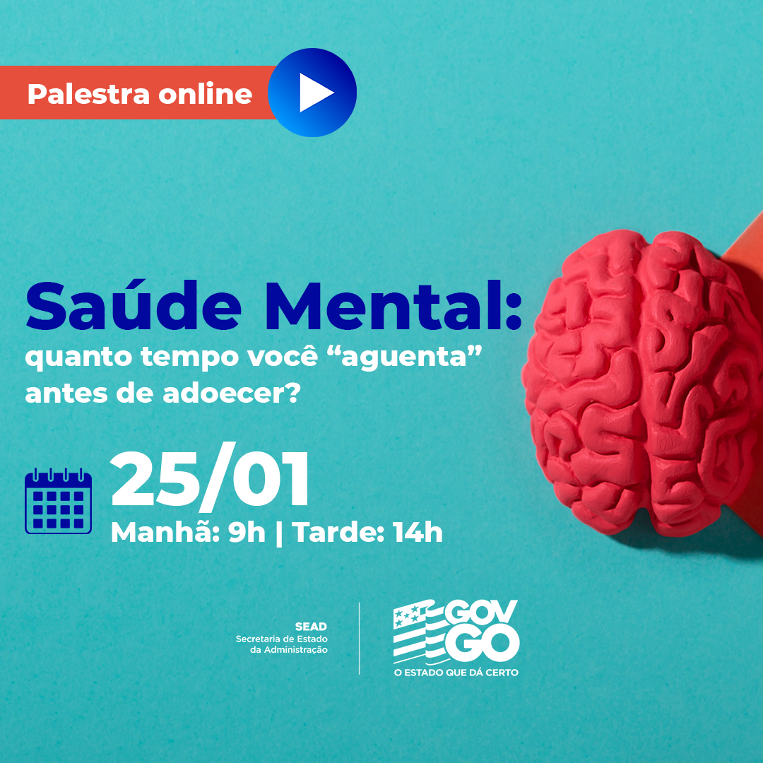 Palestra destaca a importância da saúde mental para servidores públicos em Goiás