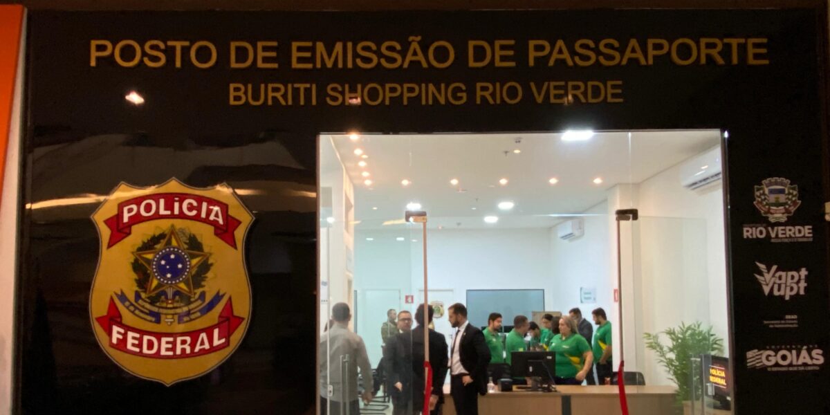 Vapt Vupt de Rio Verde agora conta com posto de atendimento da Polícia Federal