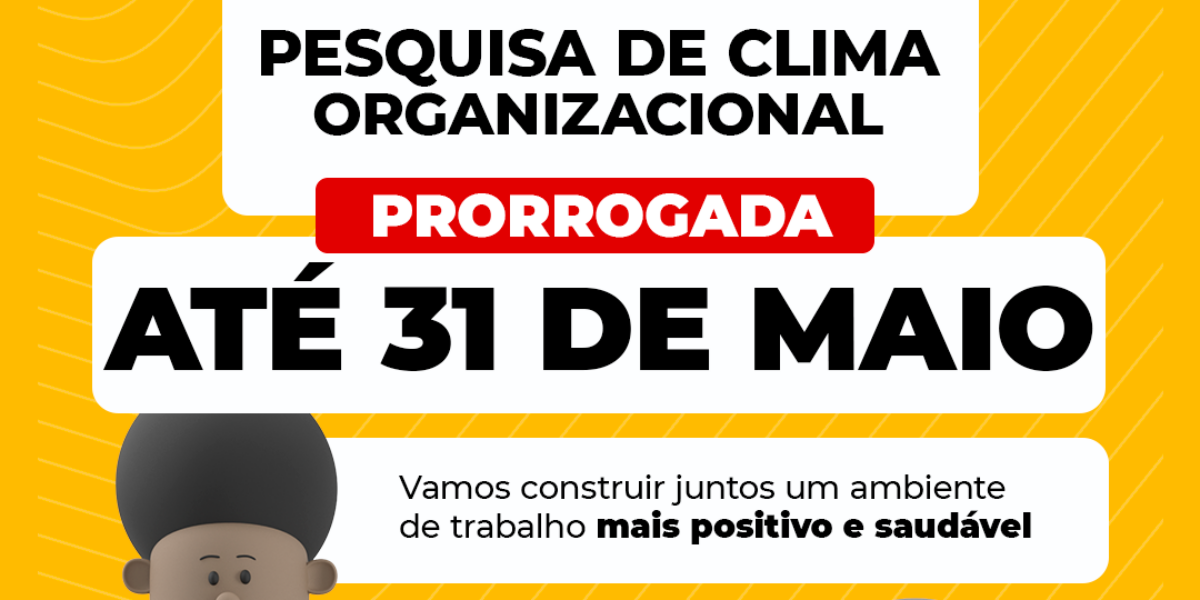 Pesquisa de Clima Organizacional do Governo de Goiás é prorrogada até o dia 31