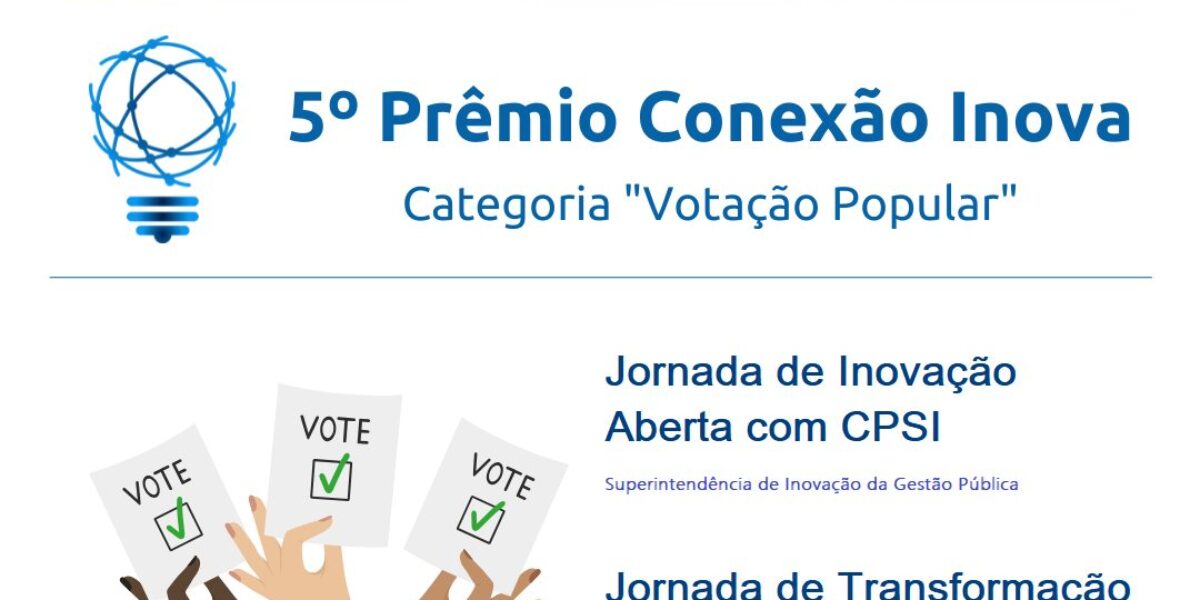 Sead é finalista no 5º Prêmio Conexão Inova, com dois projetos