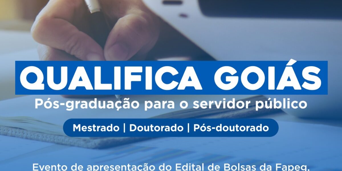 Sead e Fapeg realizam encontro para divulgar edital de bolsa stricto sensu para servidor público
