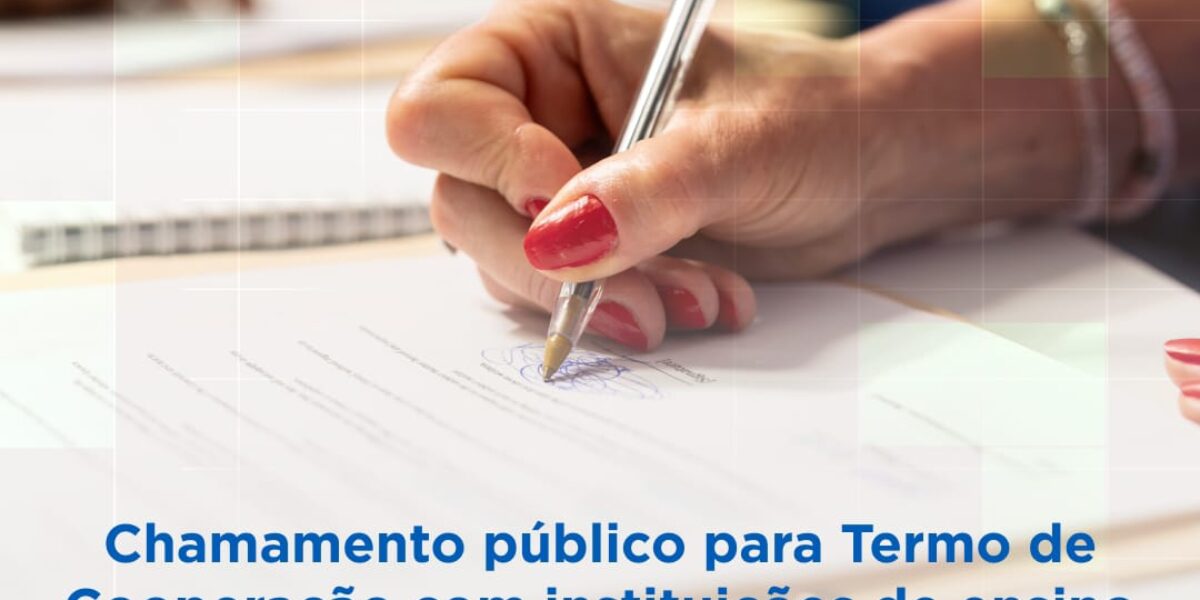 Governo de Goiás abre edital para ampliar oferta de estágios obrigatórios no serviço público estadual