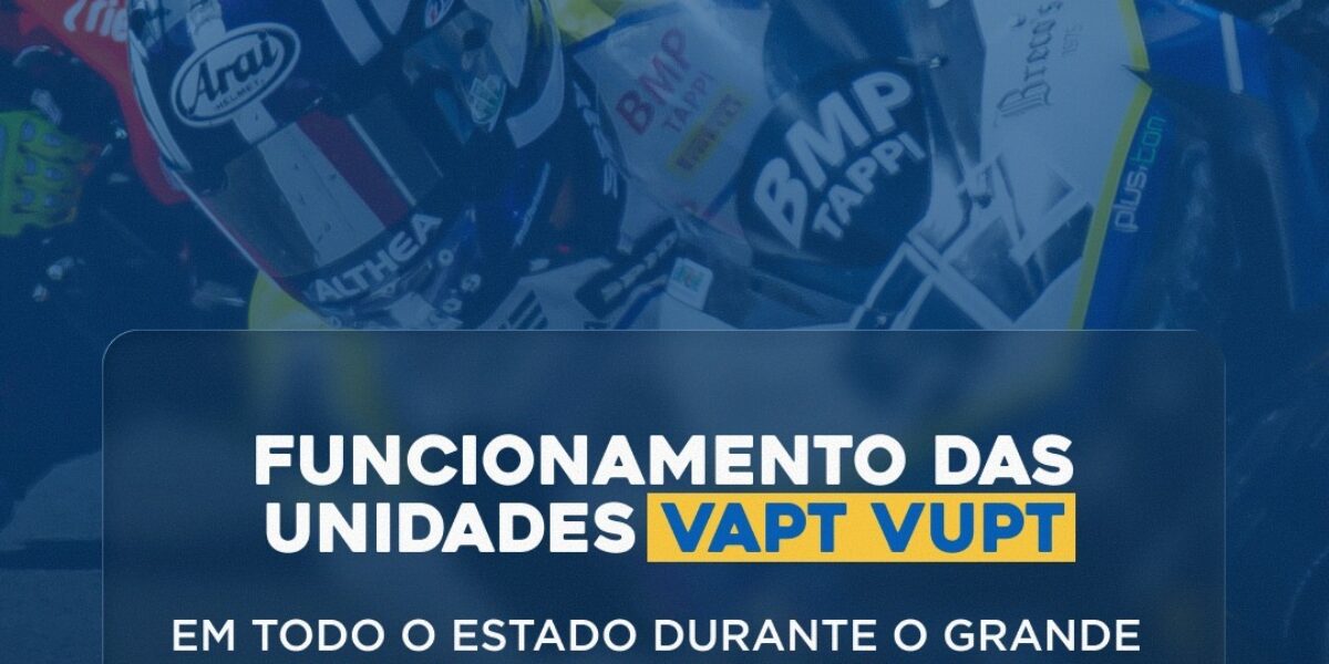 Funcionamento das Unidades Vapt Vupt