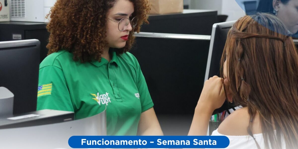 Durante o feriado da Semana Santa, o funcionamento das unidades Vapt Vupt terá alteração.