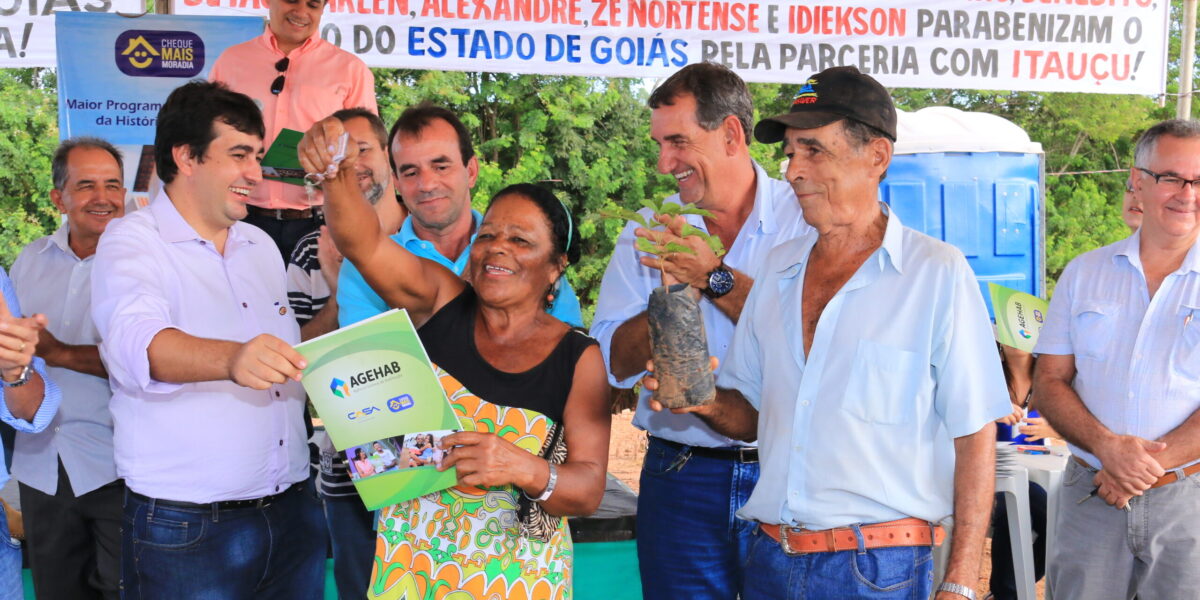 Moradias do Governo de Goiás levam segurança a 20 famílias de Itauçu