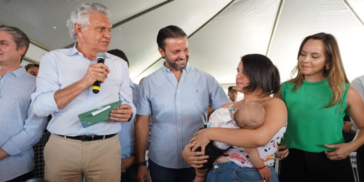 Governo de Goiás sorteia casas a custo zero e entrega Aluguel Social em Águas Lindas