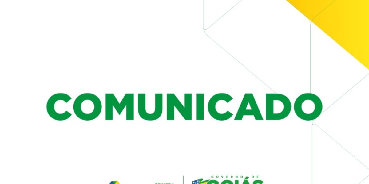 Comunicado – Pagamento do Aluguel Social