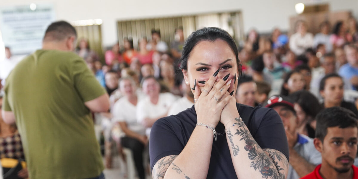 Casas a Custo Zero: quase 200 famílias são sorteadas pela Agehab nesta quarta-feira (28/01)