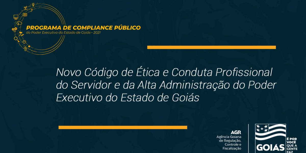 Governo de Goiás tem novo Código de Ética