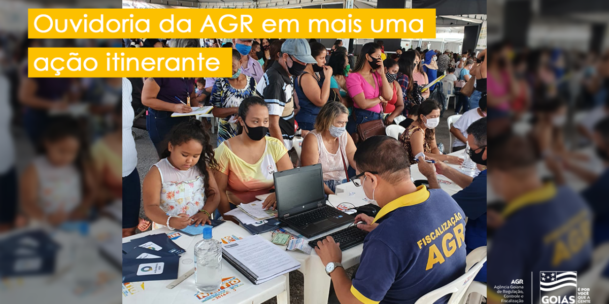 Ouvidoria da AGR participa de mais uma edição do Alego Ativa