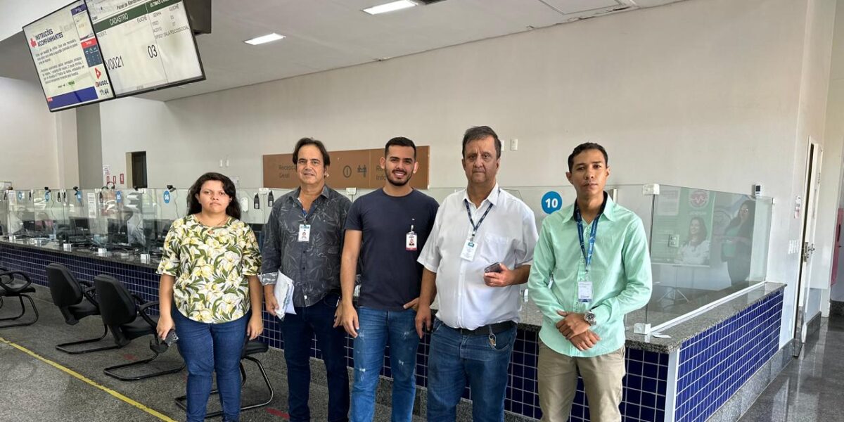 AGR realiza vistorias em unidades de saúde em São Luís de Montes Belos, Goiás e Goiânia